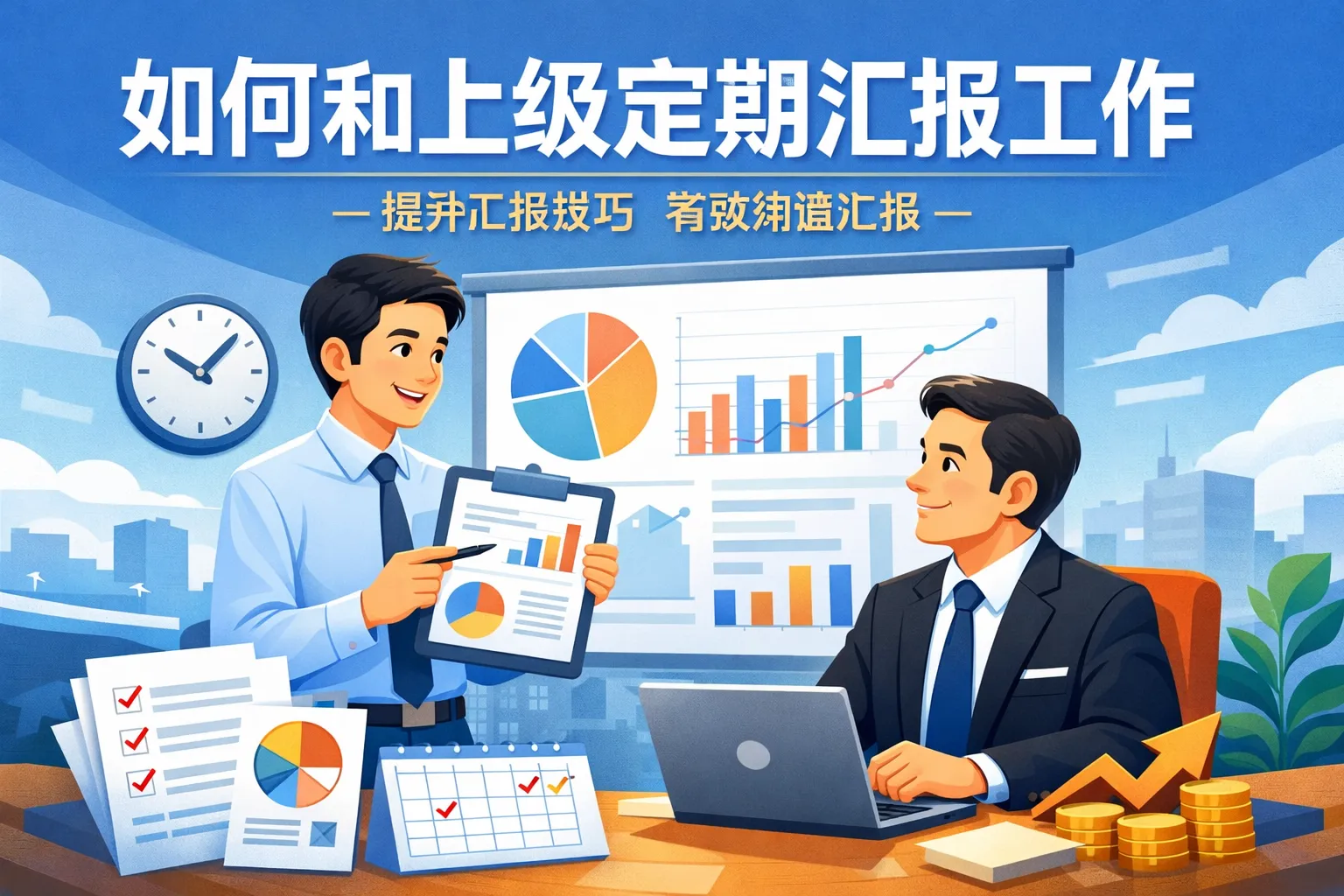 如何和上级定期汇报工作