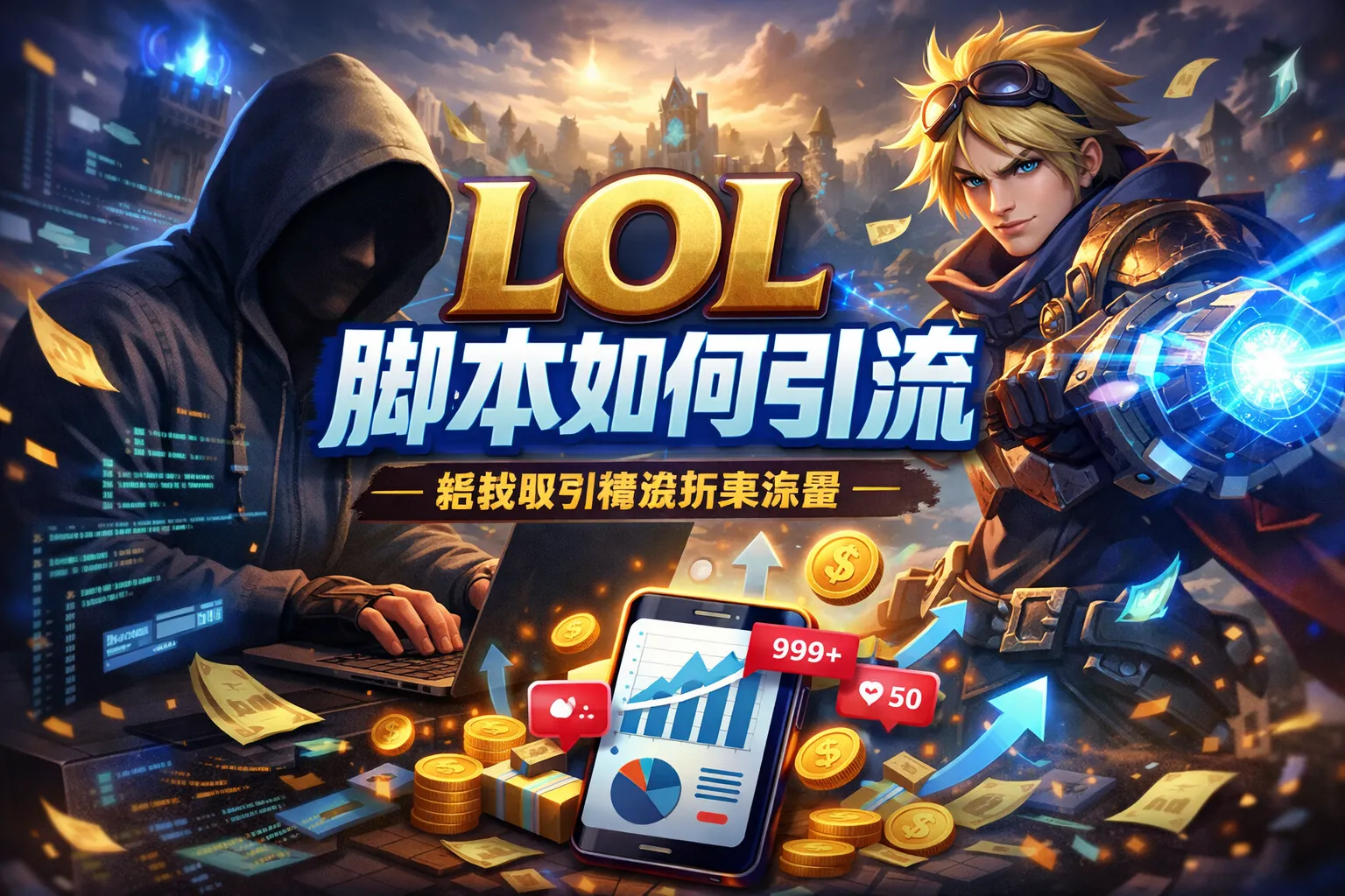 lol脚本如何引流