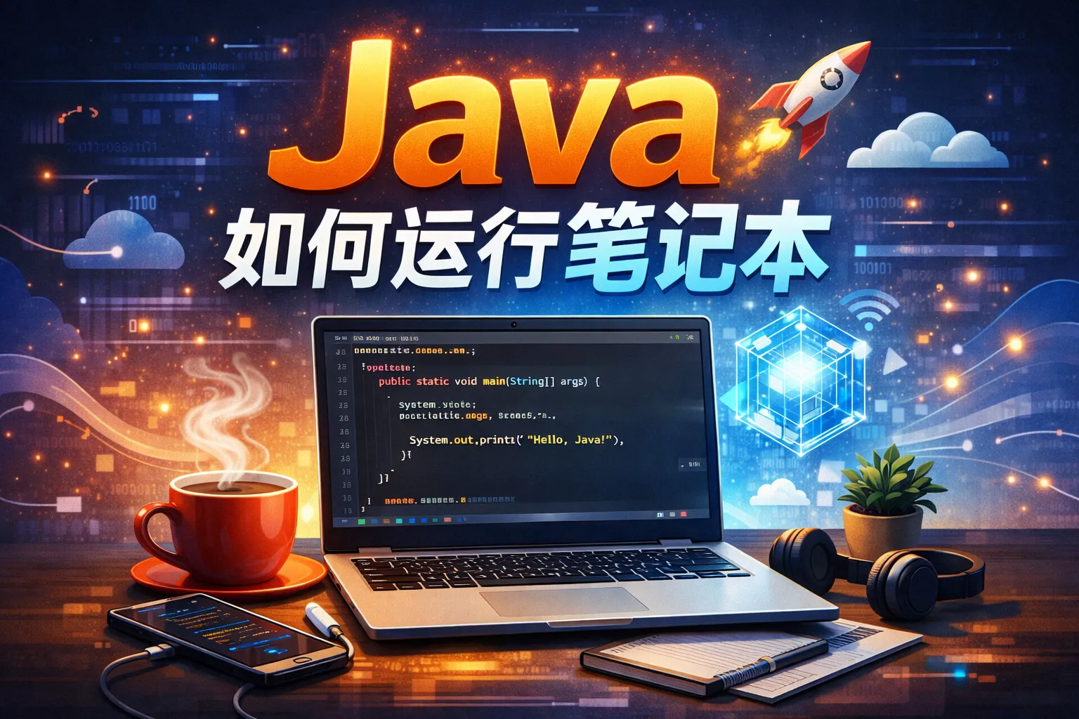 java如何运行笔记本