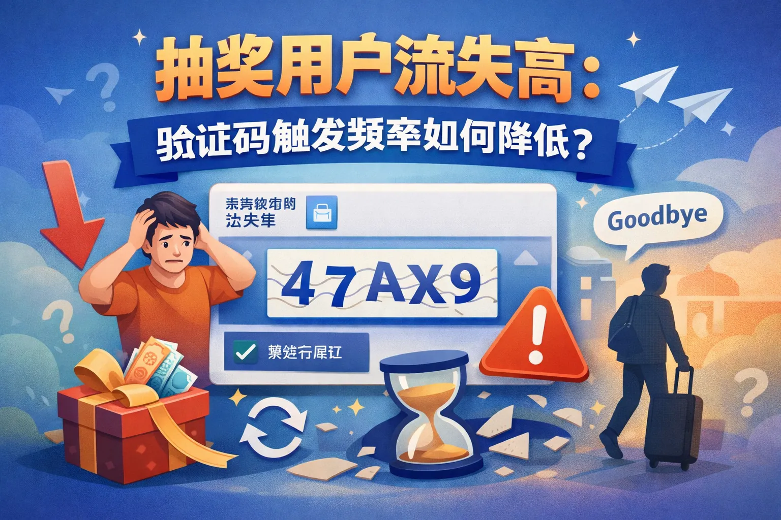 抽奖用户流失高:验证码触发频率如何降低?