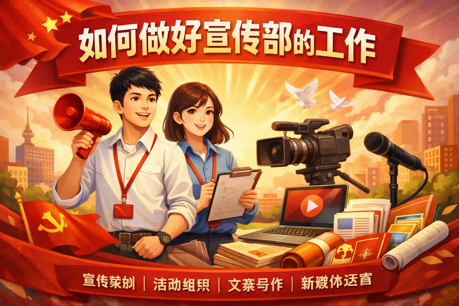 如何做好宣传部的工作