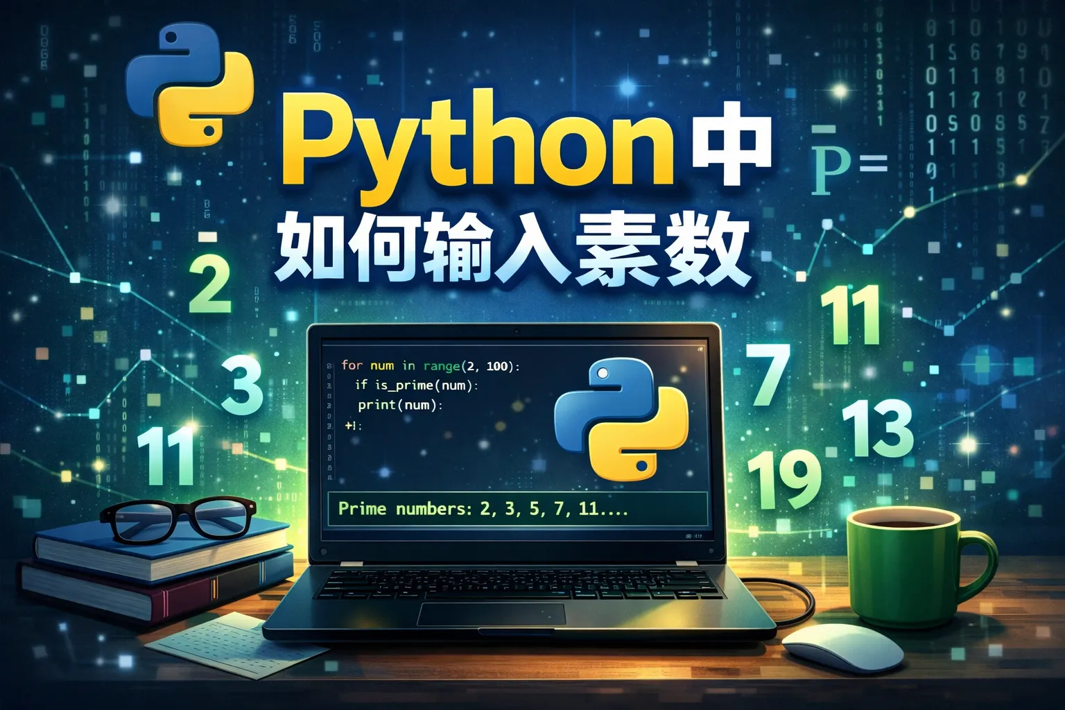 python中如何输入素数