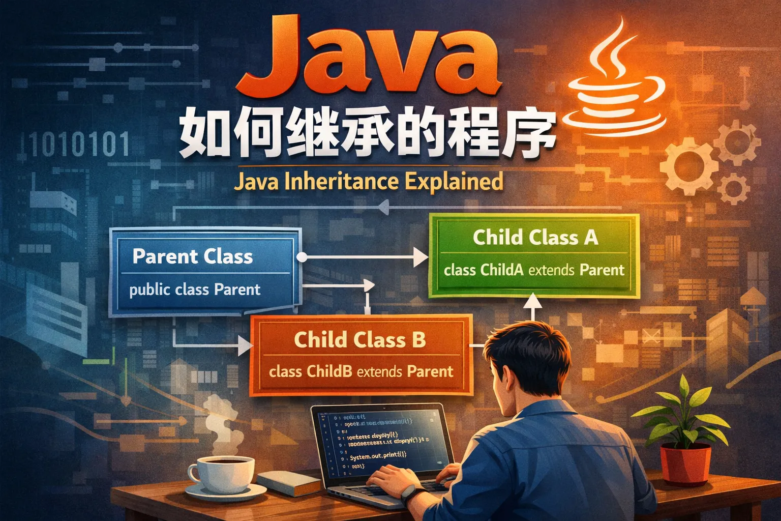 java如何继承的程序