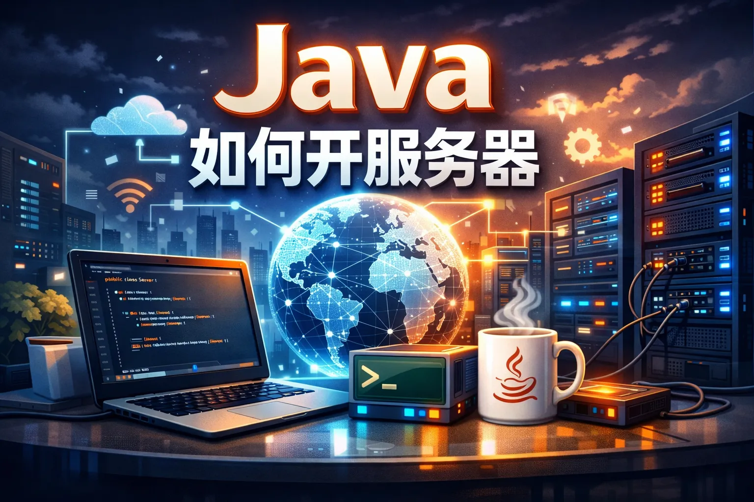 java如何开服务器