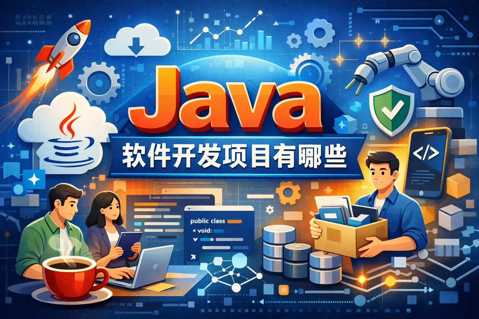 java软件开发项目有哪些