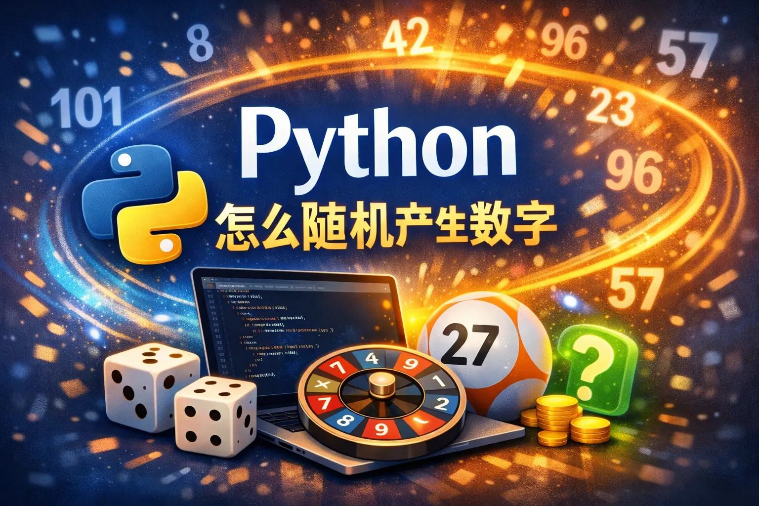 python怎么随机产生数字