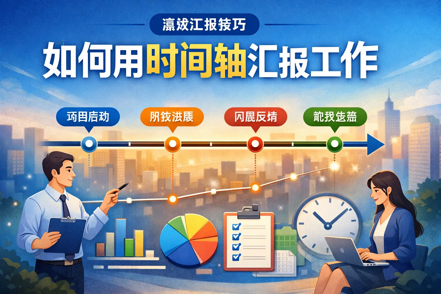 如何用时间轴汇报工作