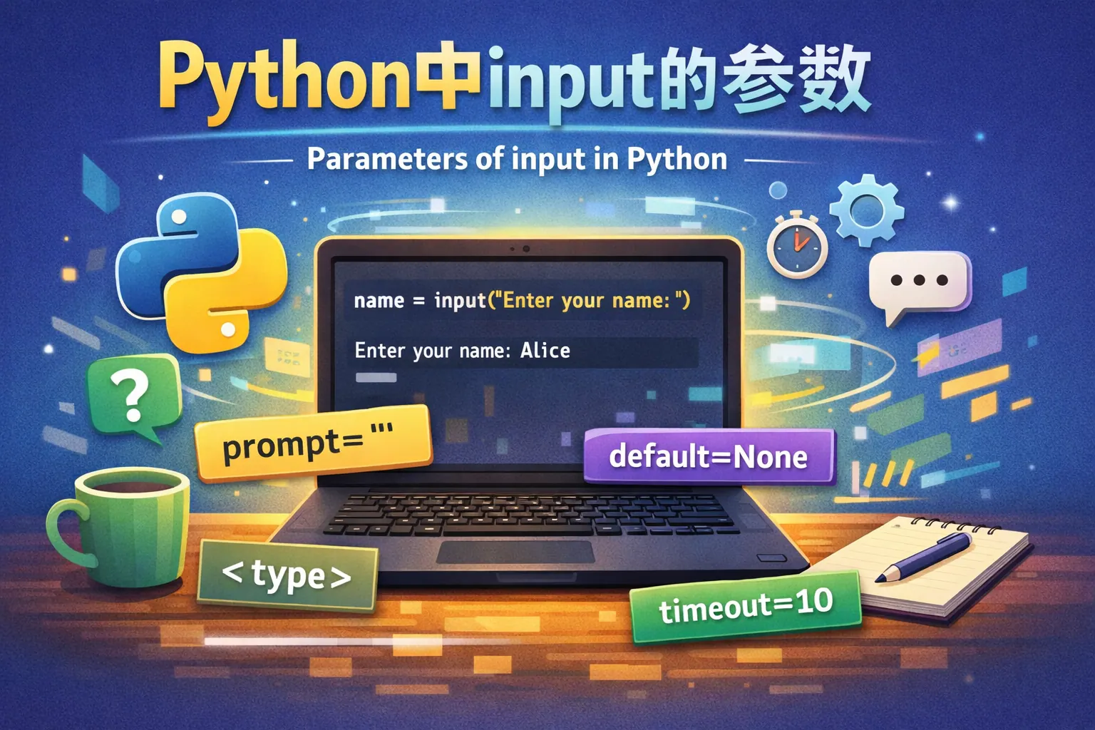 python中input的参数