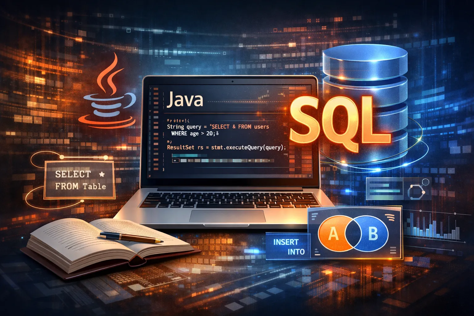 java如何开发sql