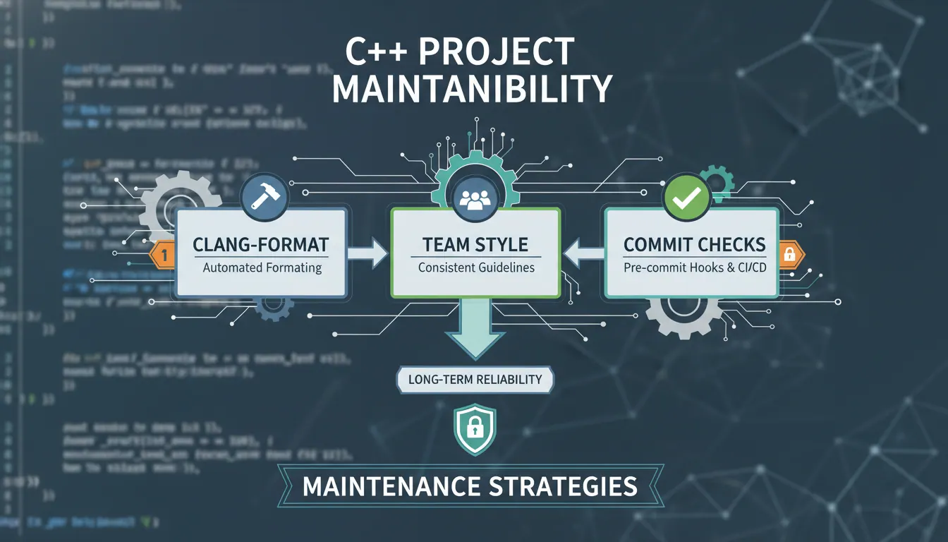 C++ 格式化工具怎么让项目长期可维护:clang-format、团队风格和提交检查的维护建议