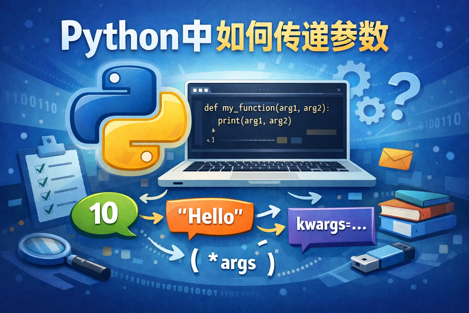 python中如何传递参数