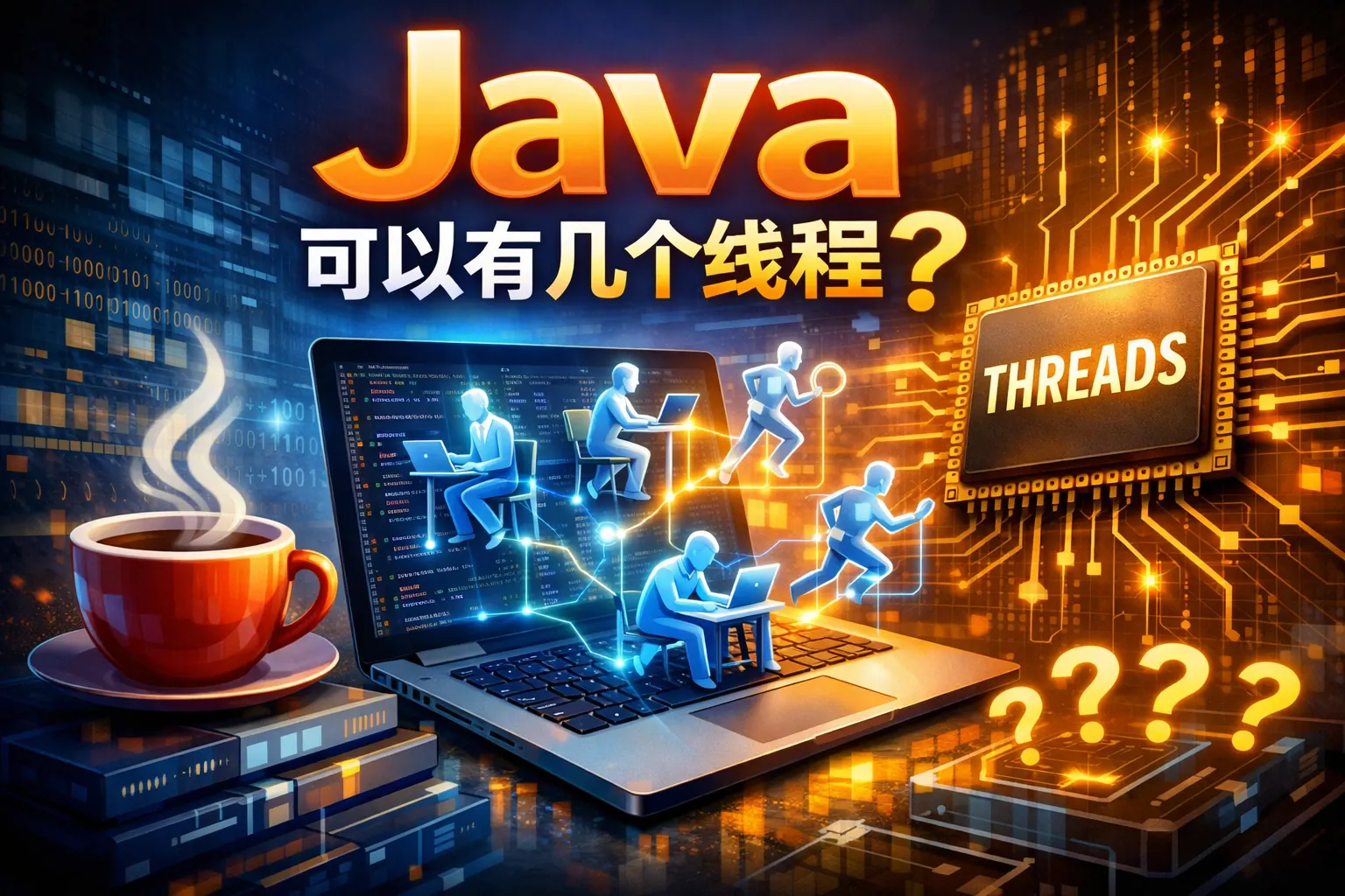 java可以有几个线程