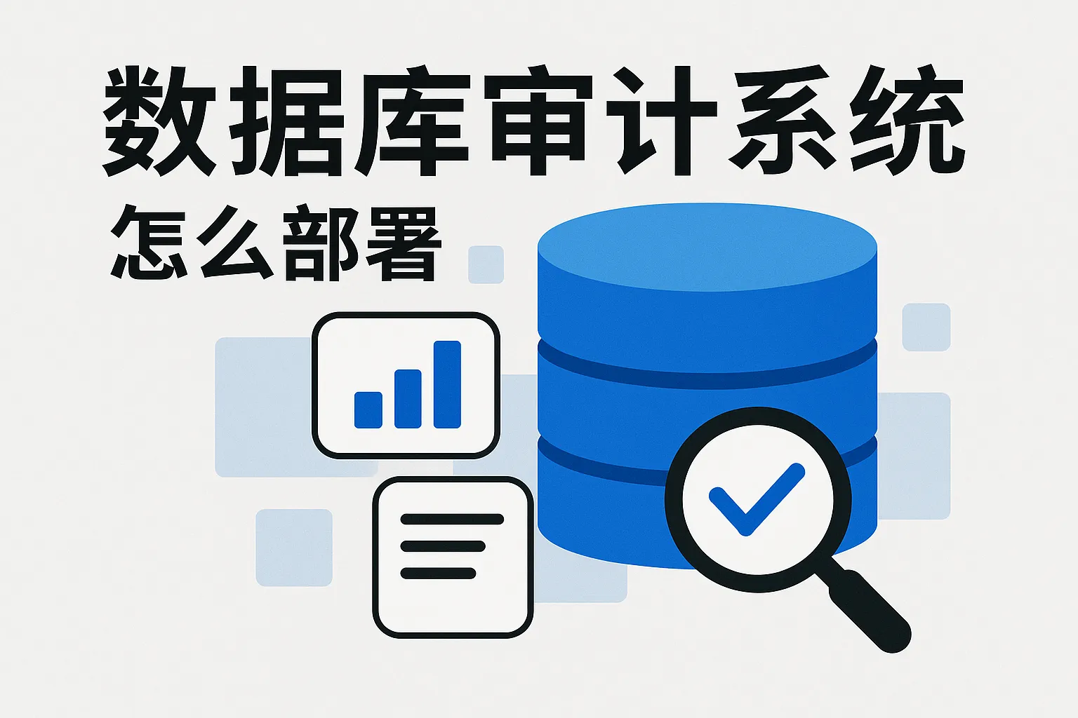 数据库审计系统怎么部署