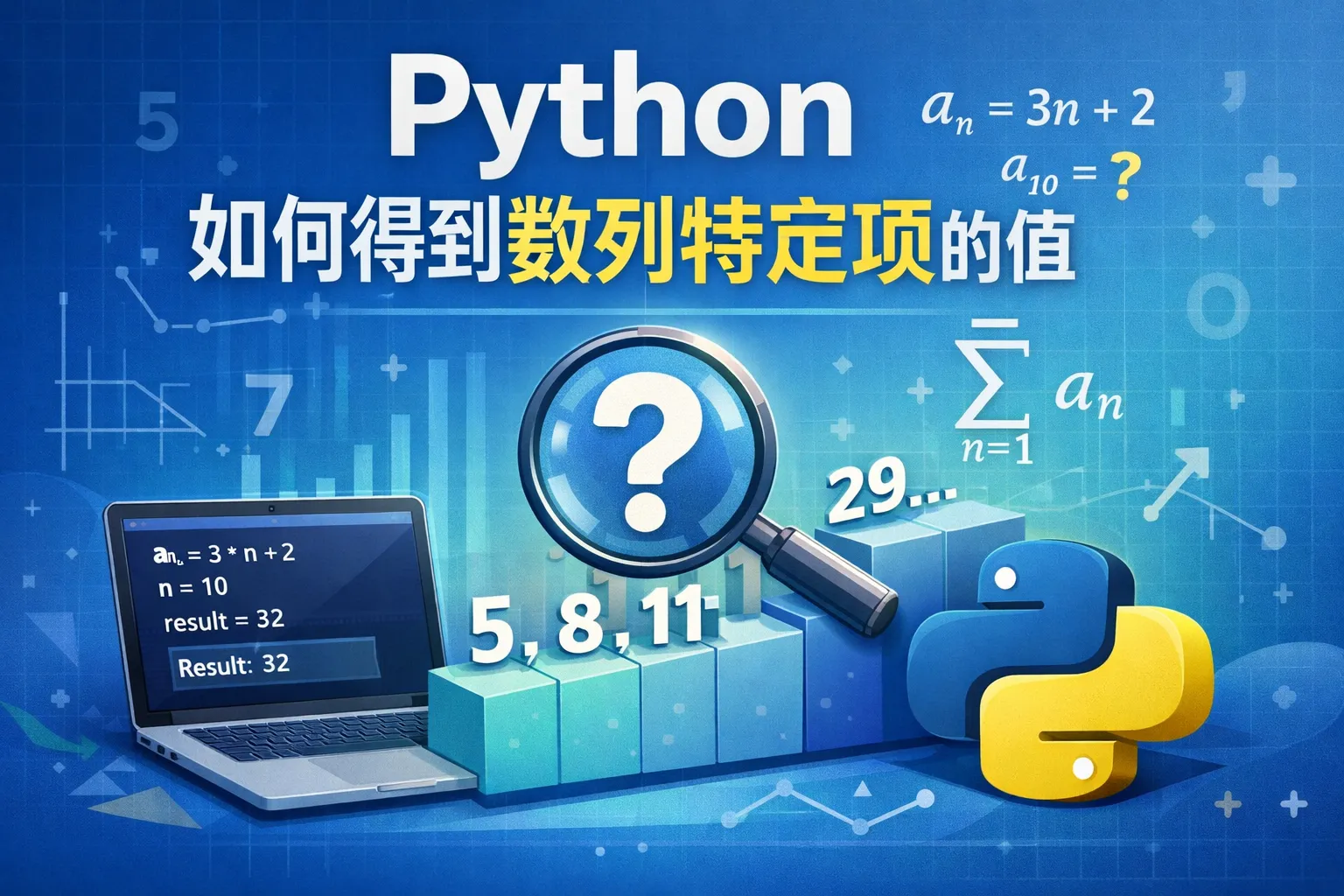 python如何得到数列特定项的值