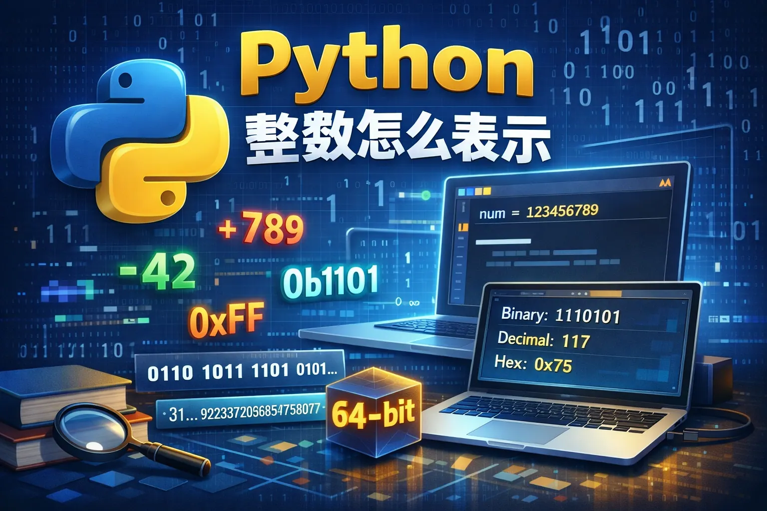 _python整数怎么表示
