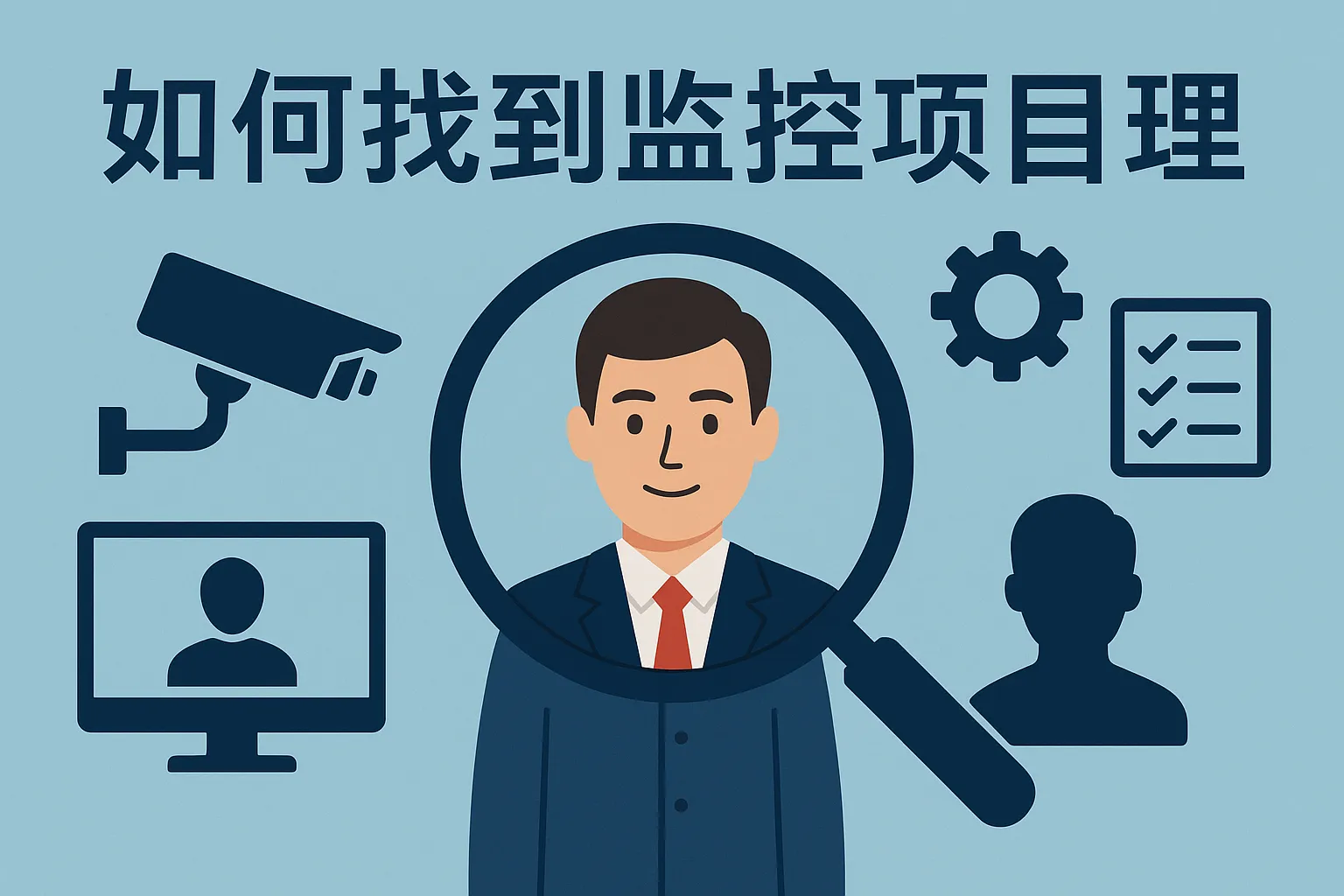 如何找到监控项目经理