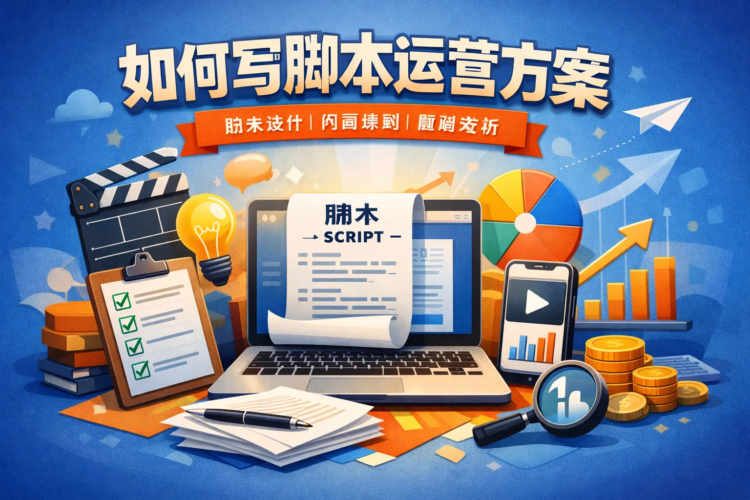 如何写脚本运营方案