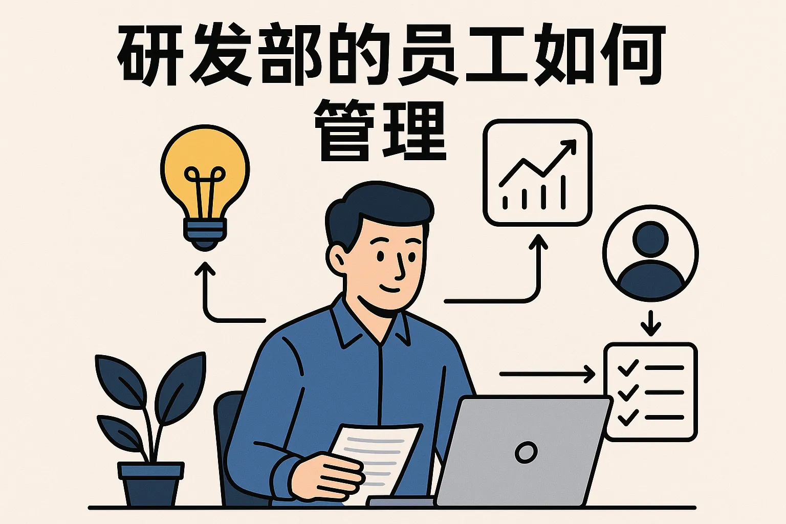 研发部的员工如何管理