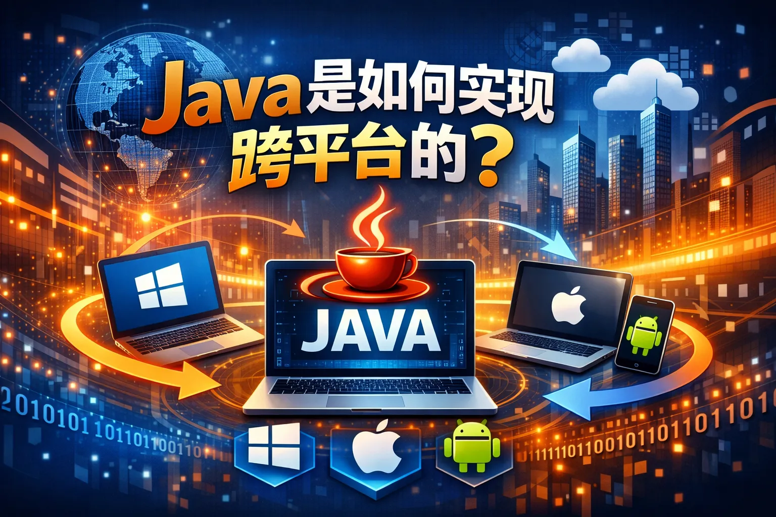 java是如何实现跨平台的