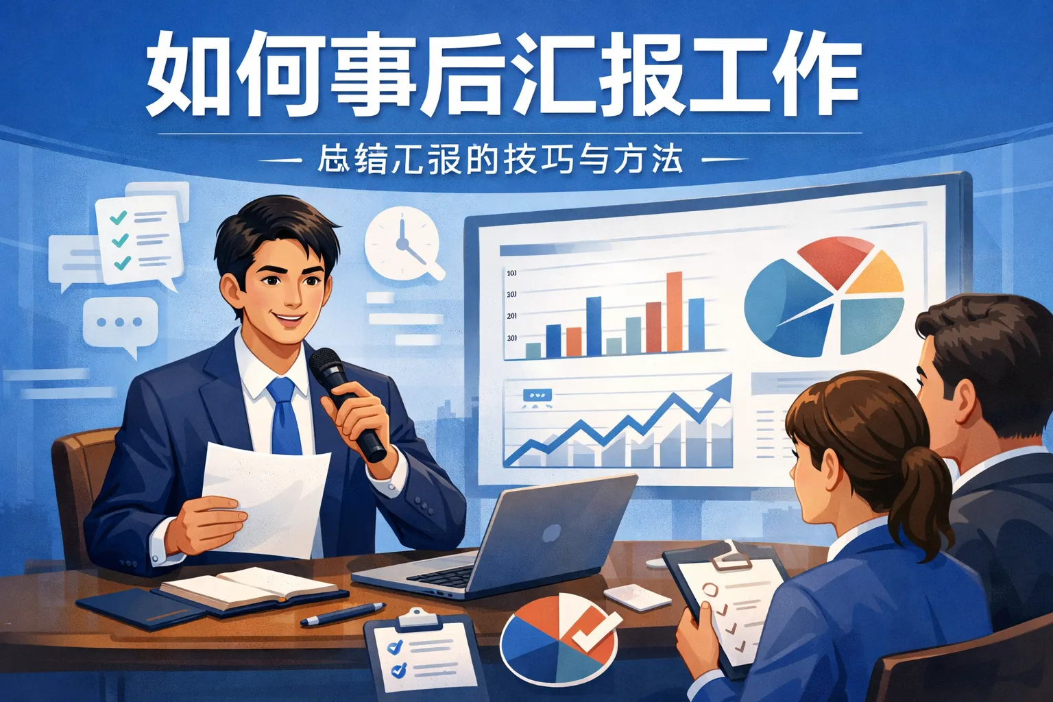 如何事后汇报工作