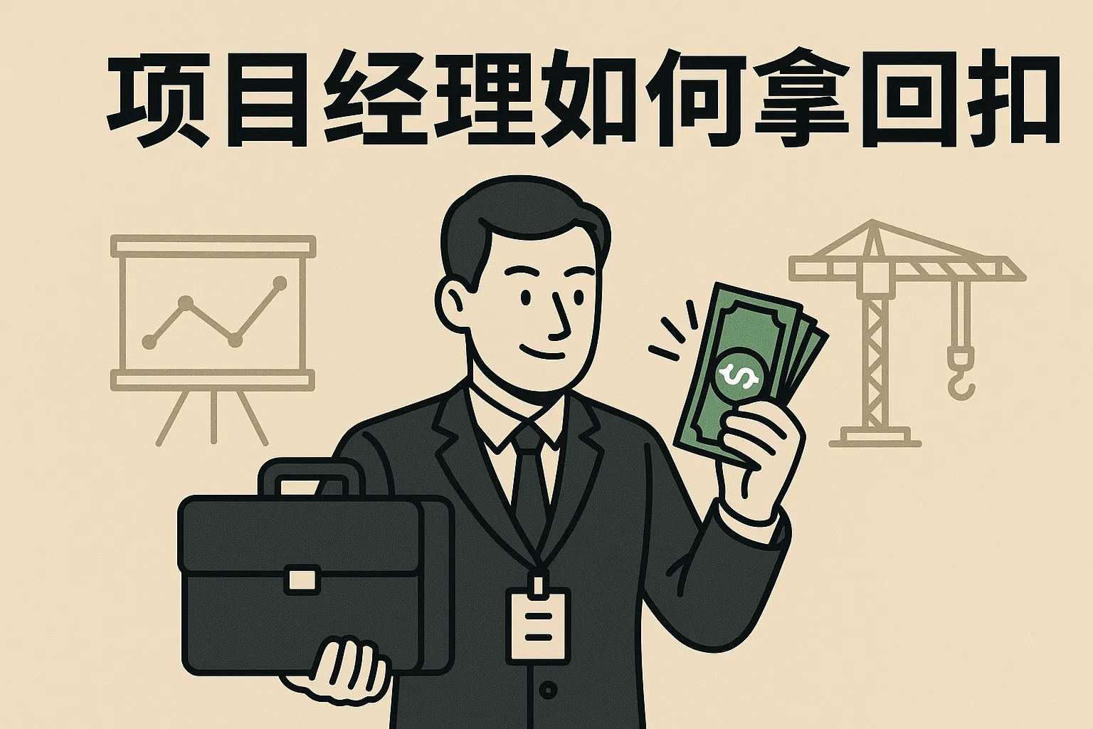 项目经理如何拿回扣