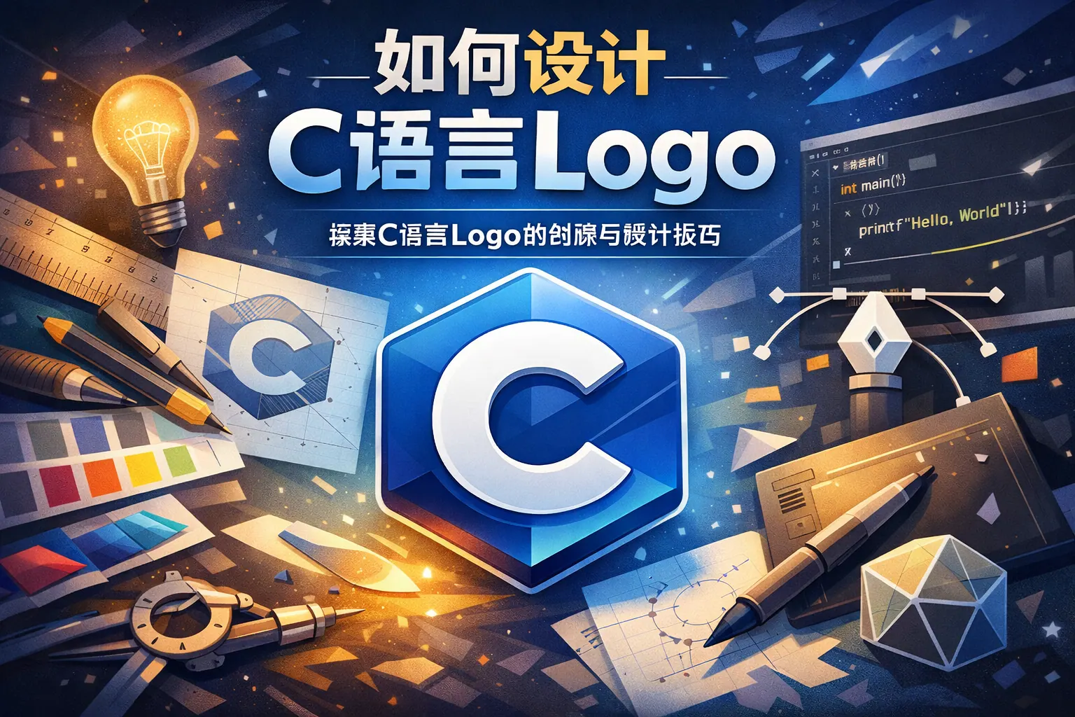 如何设计c语言logo