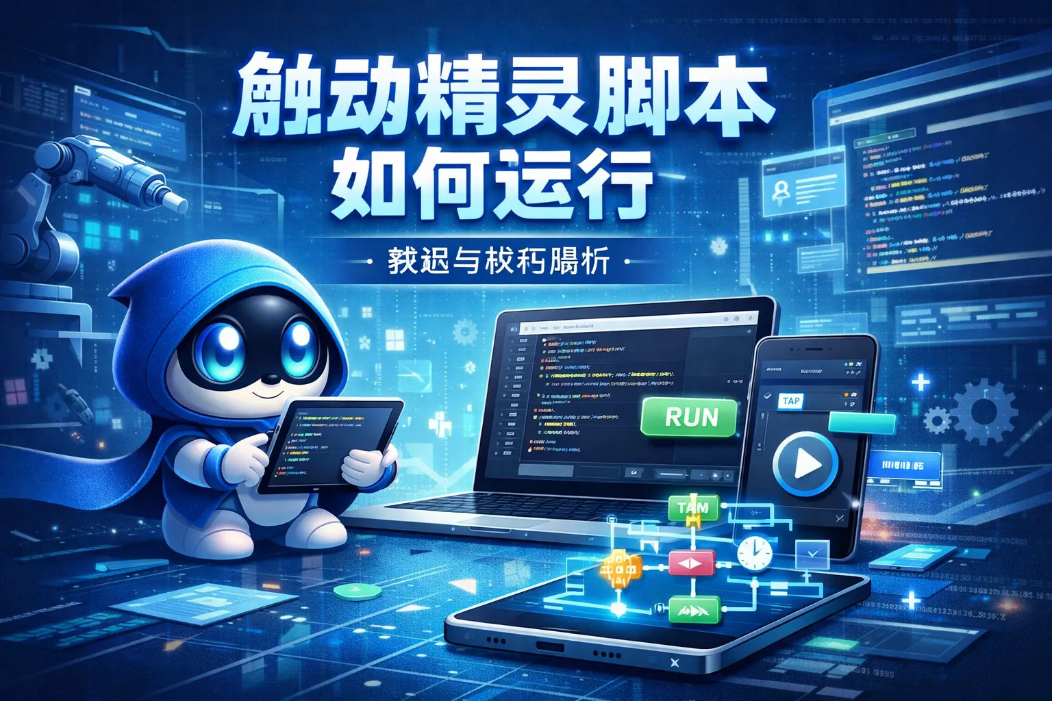触动精灵脚本如何运行