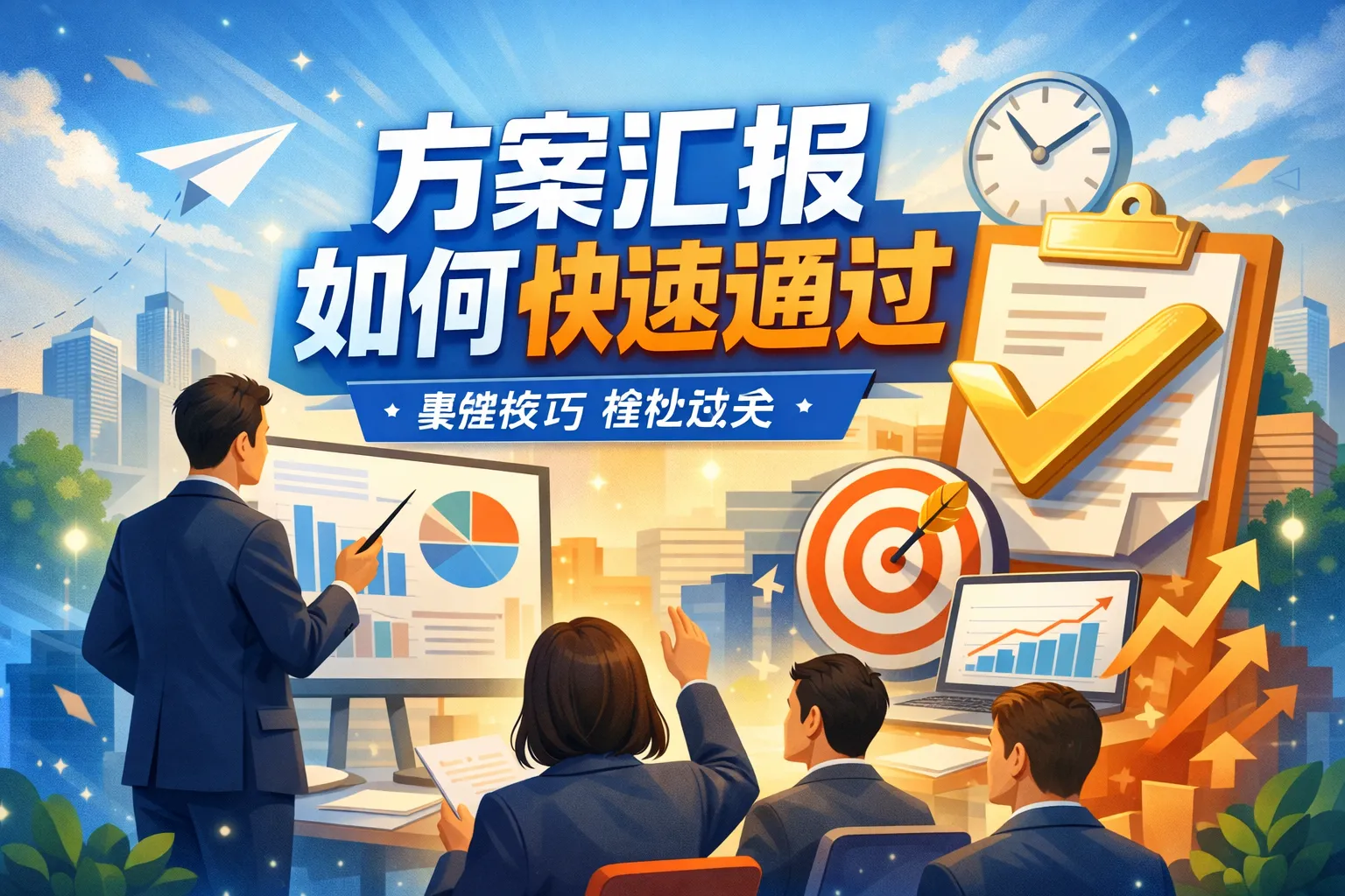 方案汇报如何快速通过