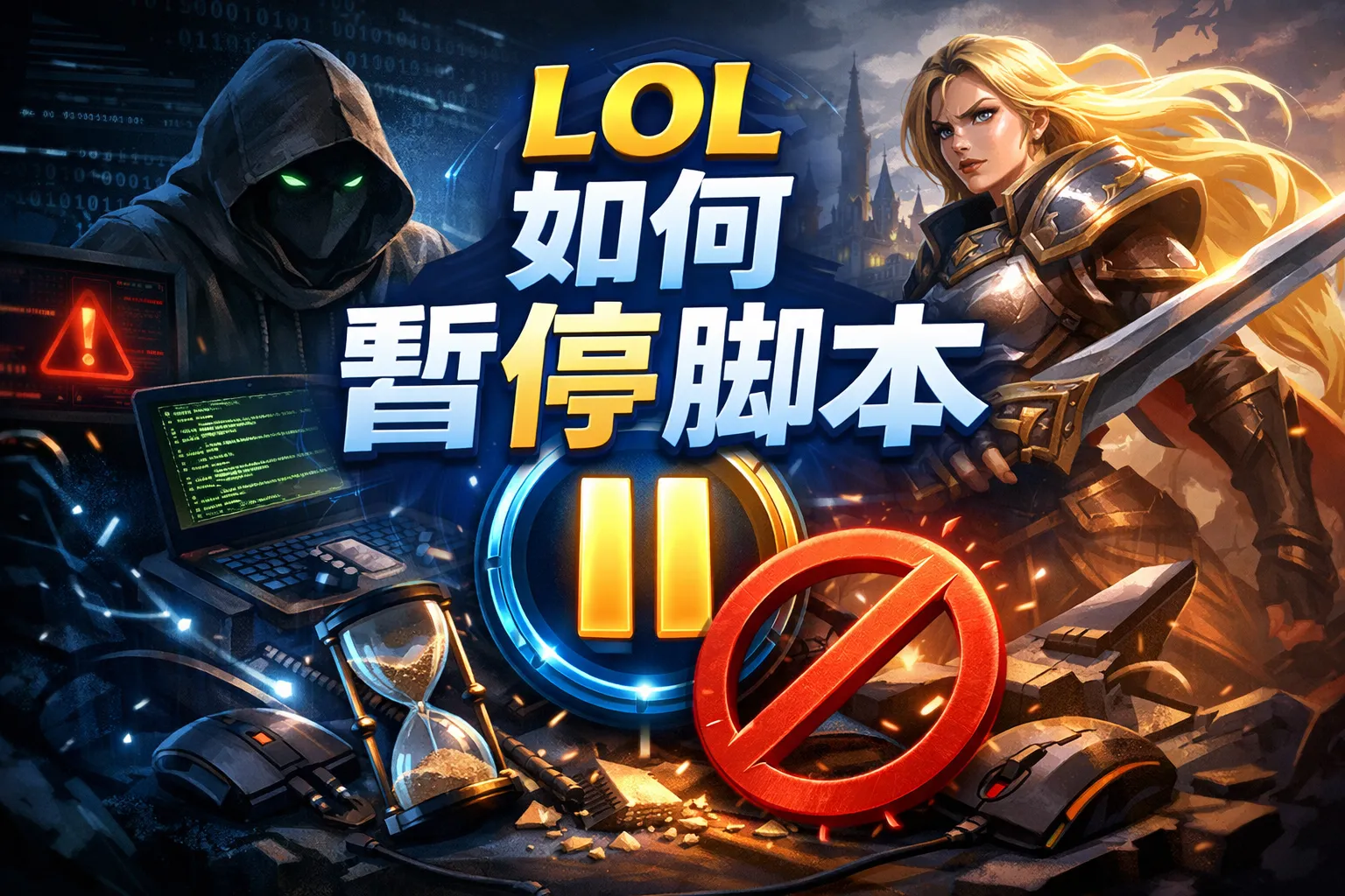 lol如何暂停脚本