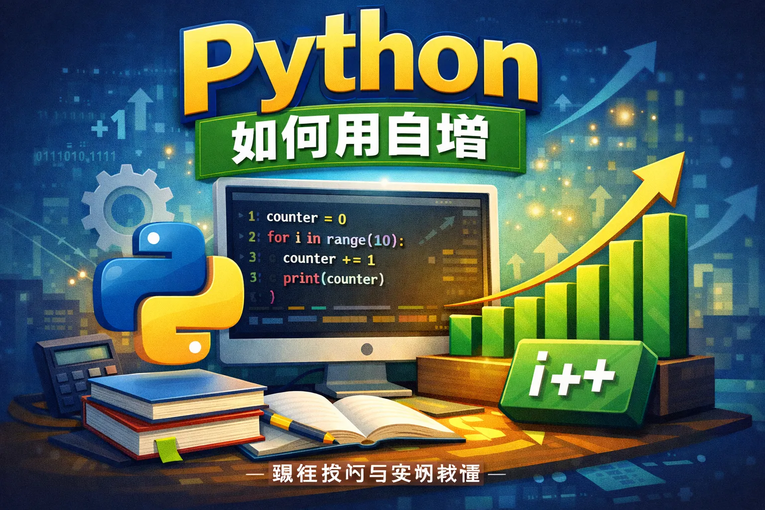 python如何用自增