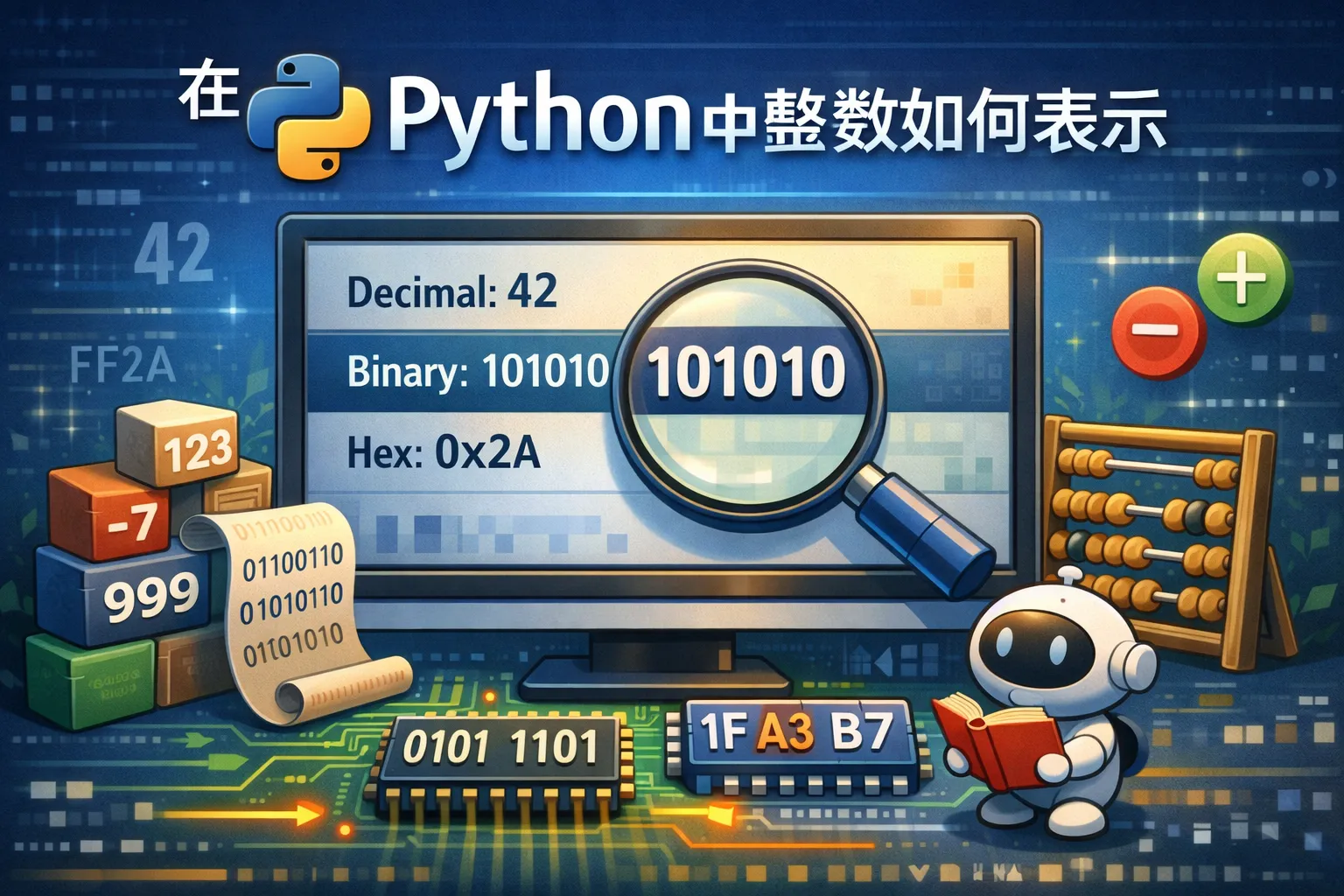 在python中整数如何表示