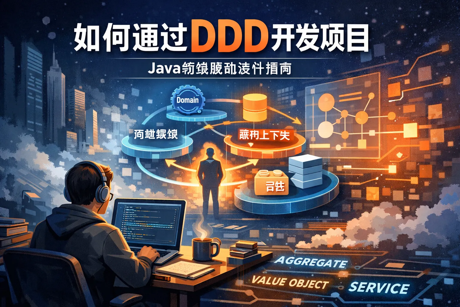 如何通过ddd开发项目 java