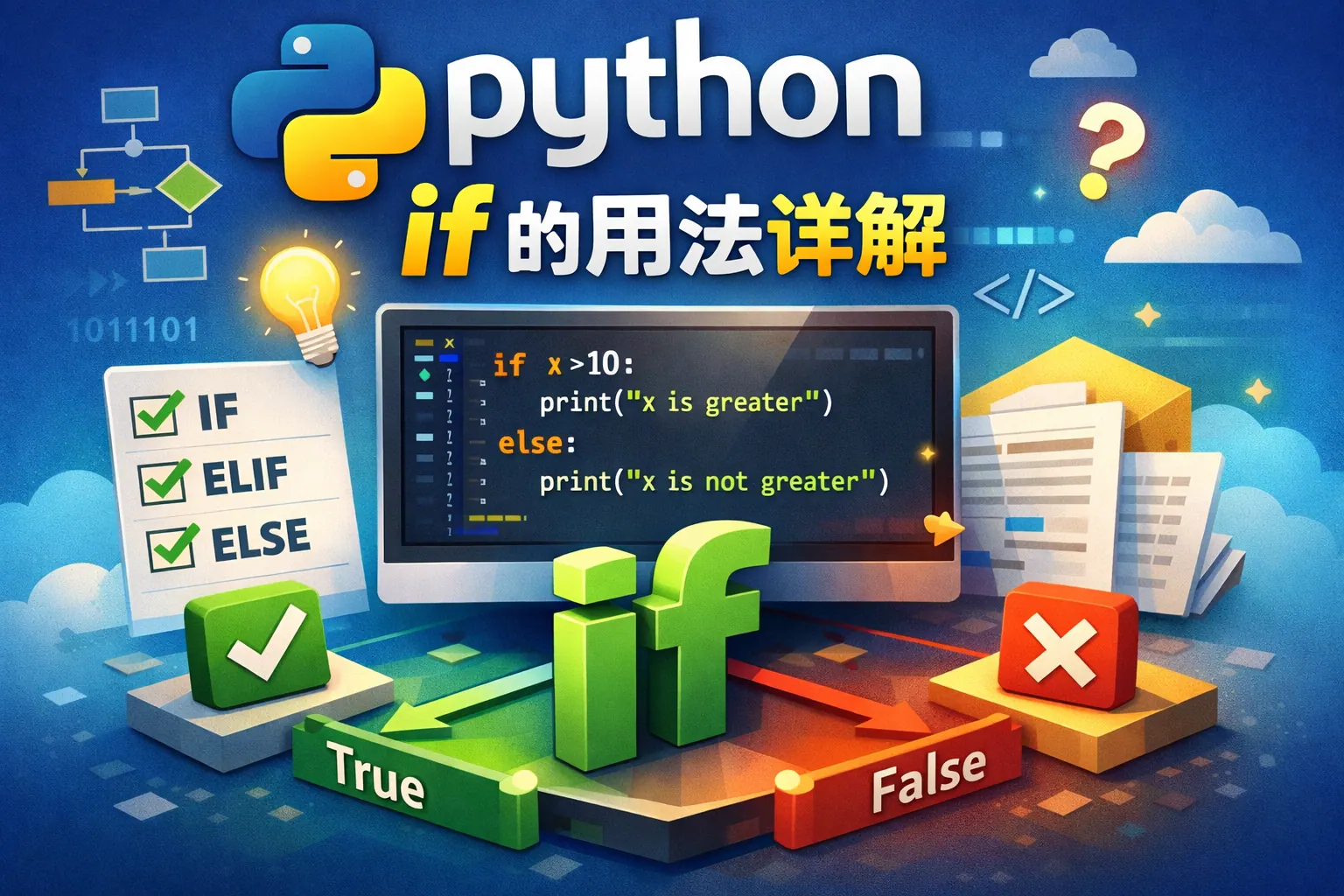 python if 的用法详解