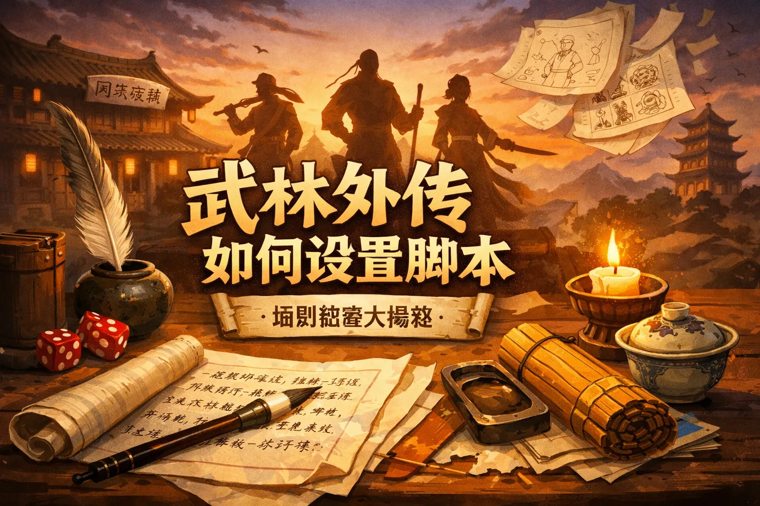 武林外传如何设置脚本