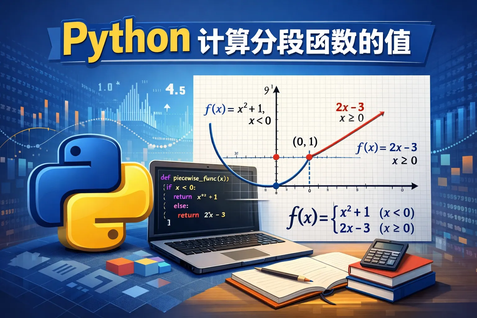 python 计算分段函数的值