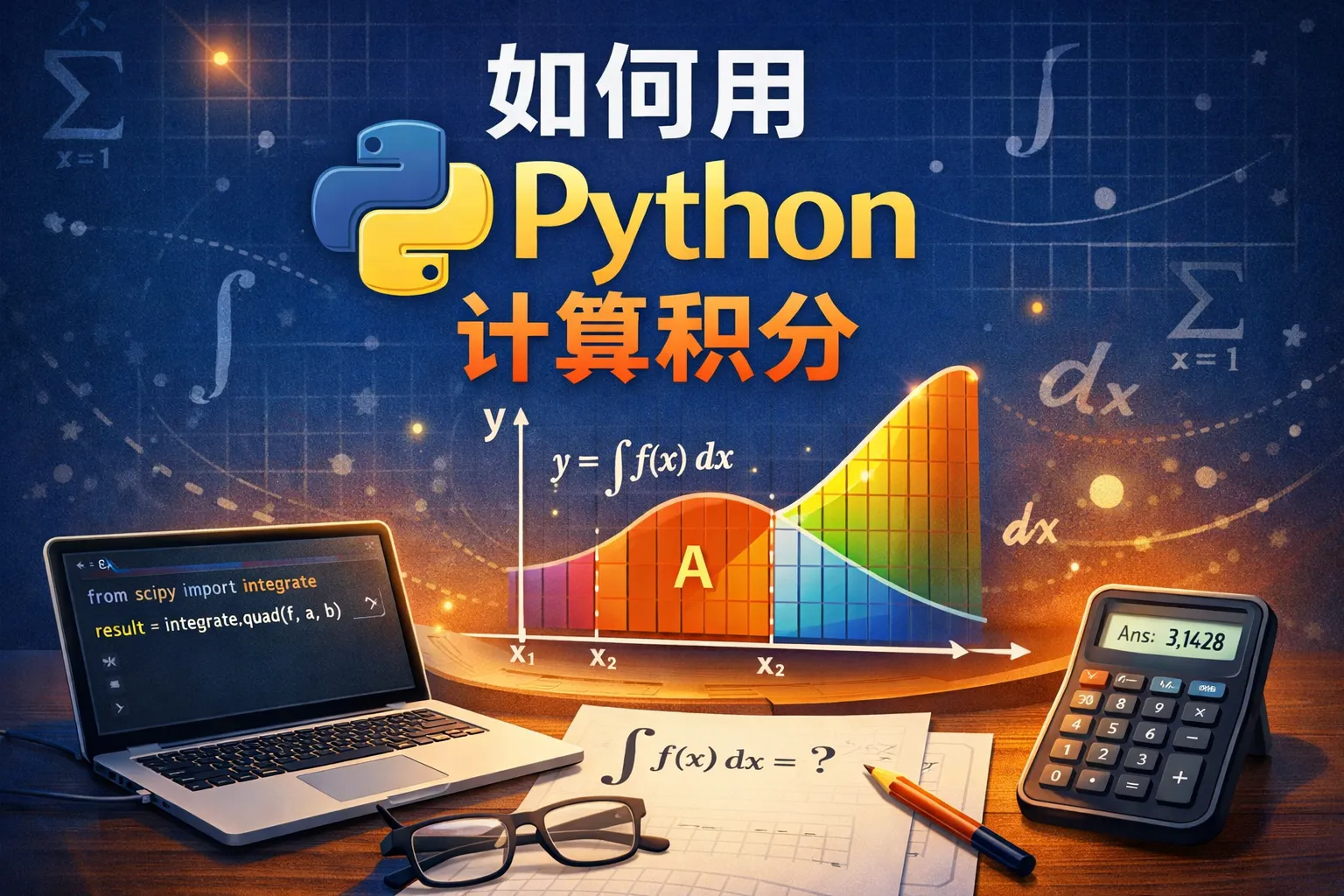 如何用python计算积分