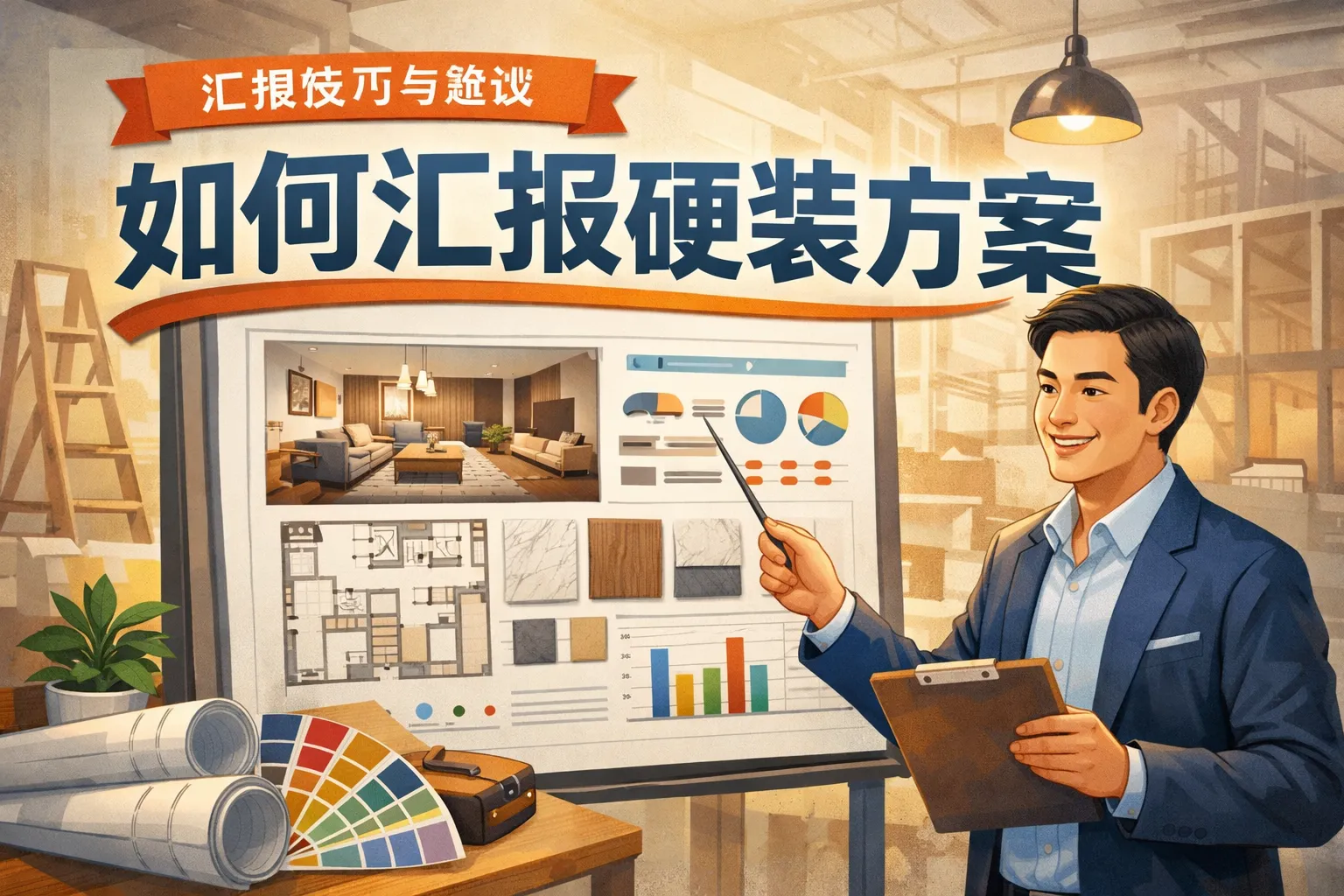 如何汇报硬装方案的内容