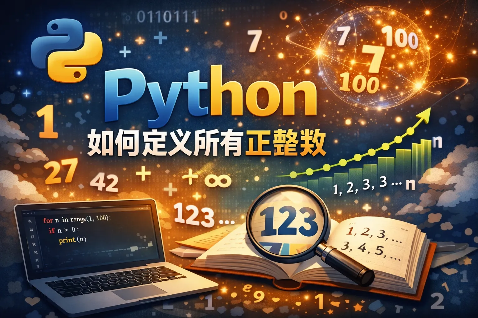 python如何定义所有正整数