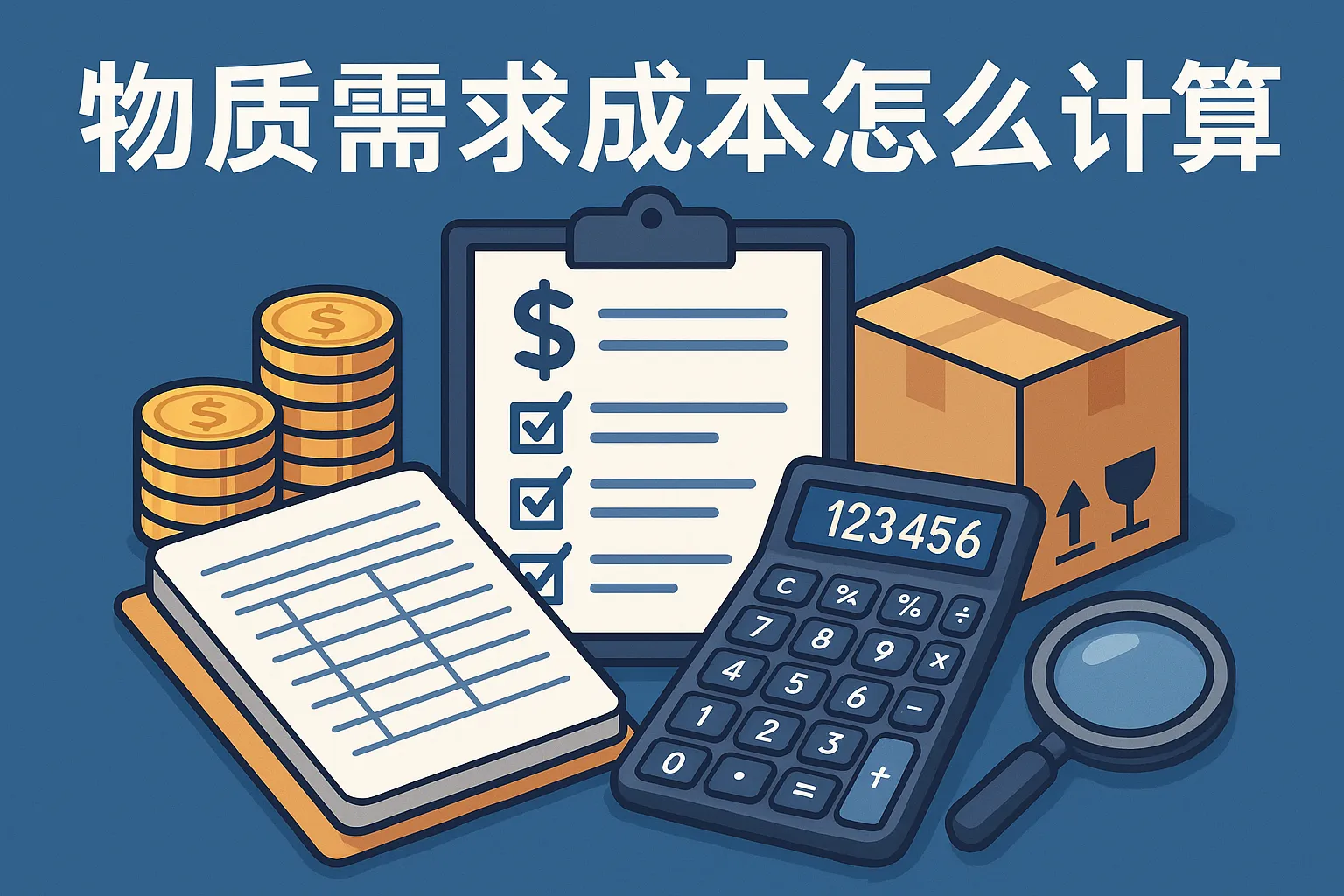 物质需求成本怎么计算