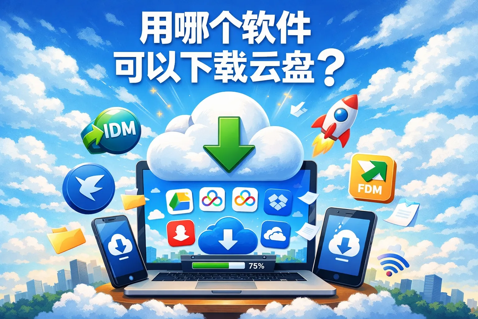 用哪个软件可以下载云盘