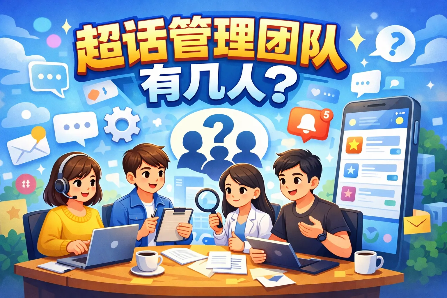 超话管理团队有几人