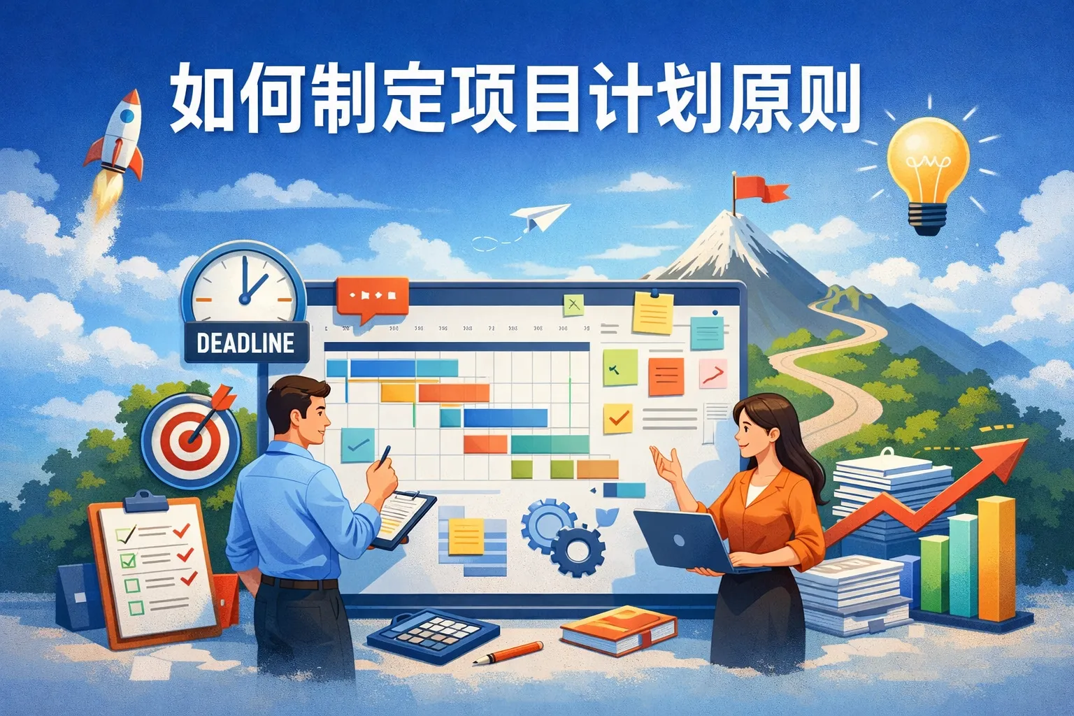 如何制定项目计划原则