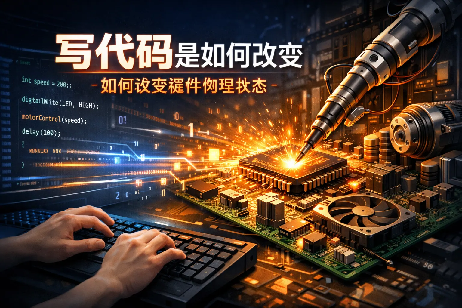 写代码是如何改变硬件物理状态