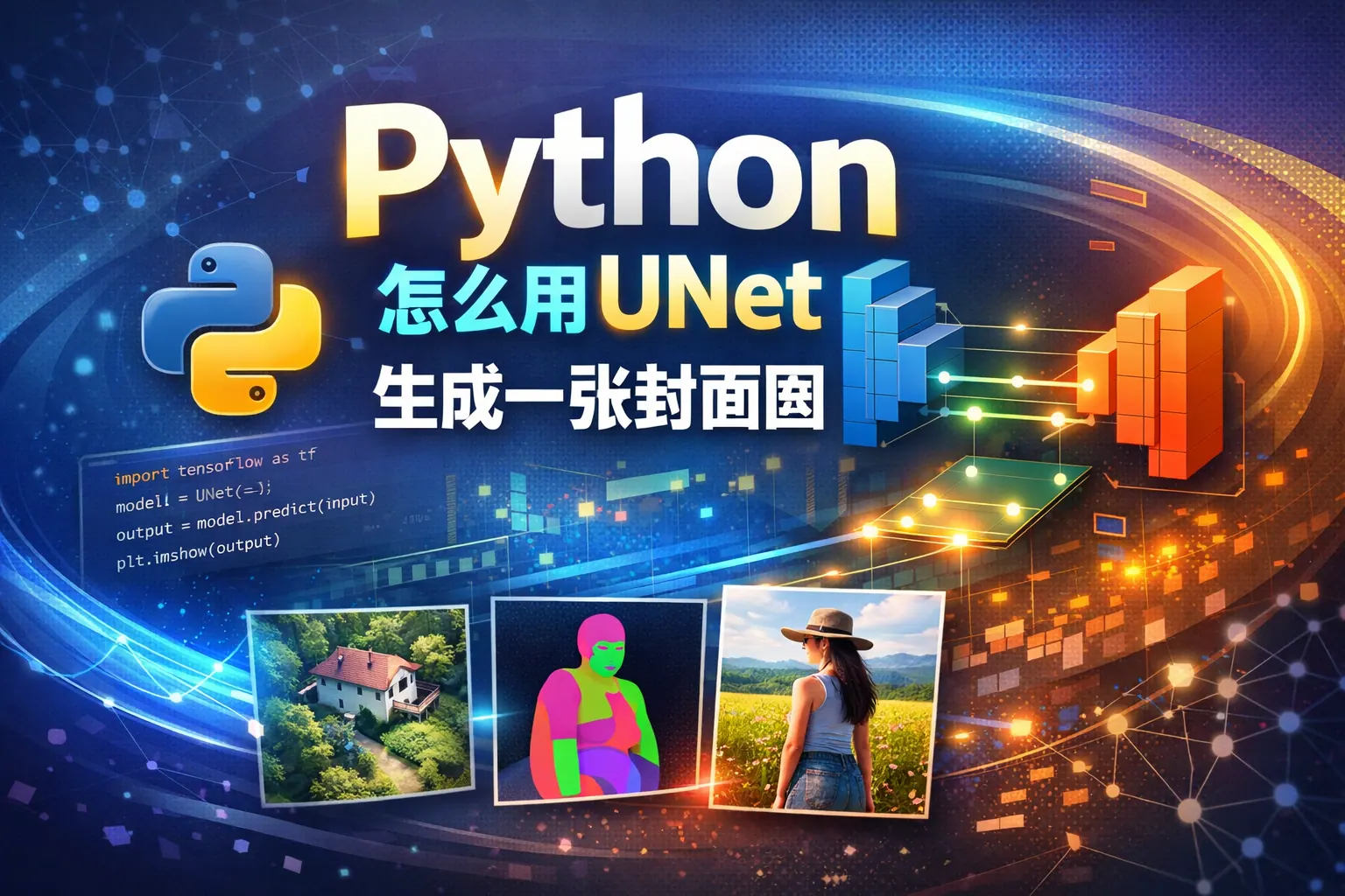 python怎么用Unet