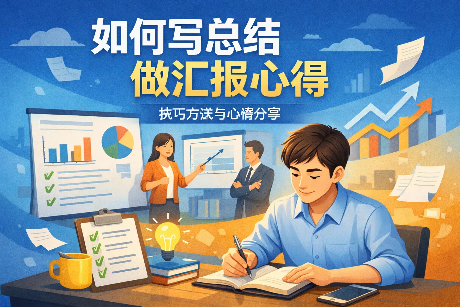 如何写总结做汇报心得