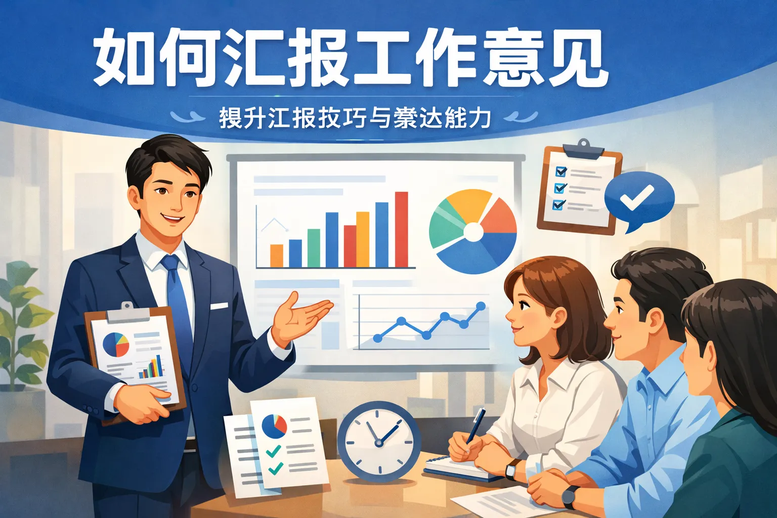 如何汇报工作的意见