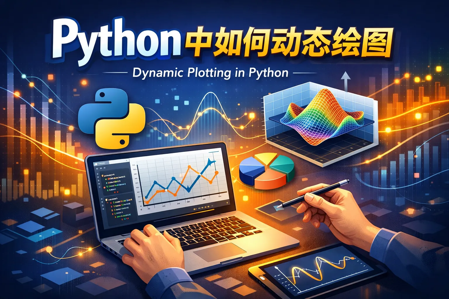 Python中如何动态绘图
