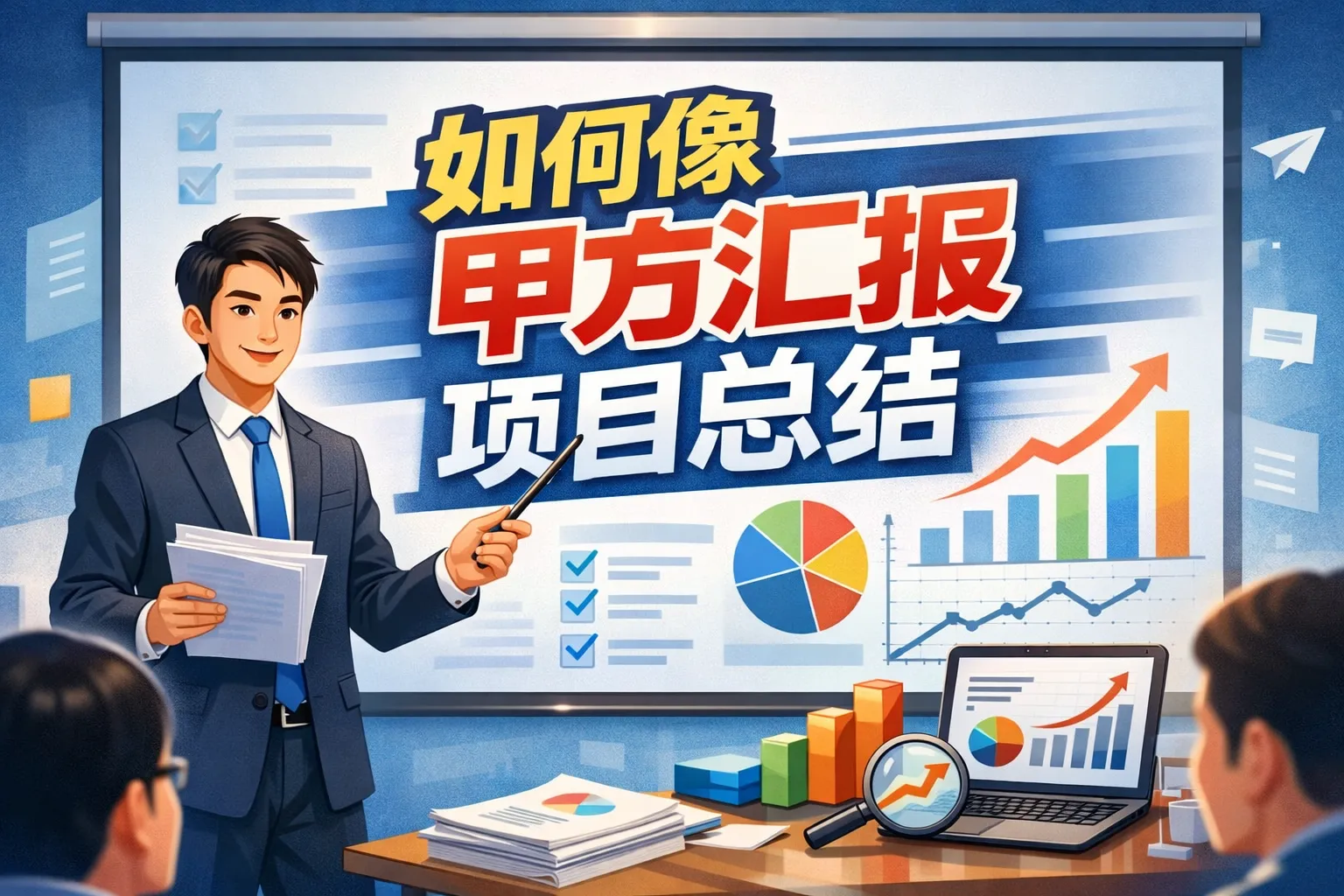 如何像甲方汇报项目总结