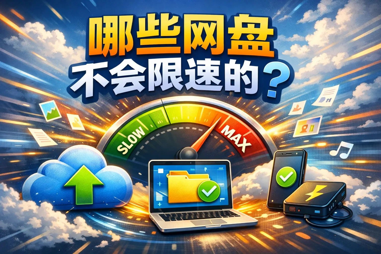 哪些网盘不会限速的