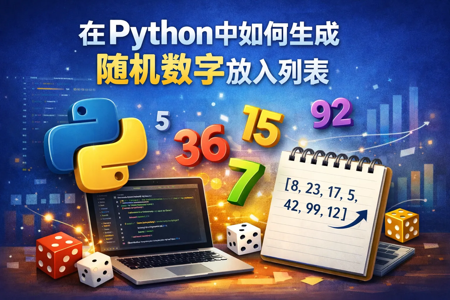 在python中如何生成随机数字放入列表